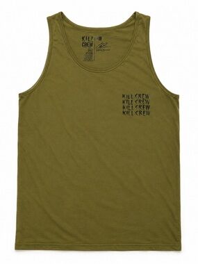 Kill Crew Porrada Series Vol. 1 Olive Tank Top 4XL